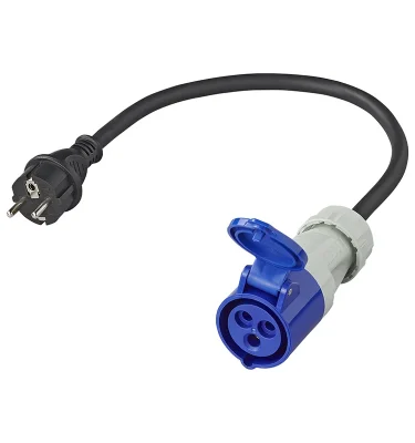 Skott 230v Blátt kvk 1 M