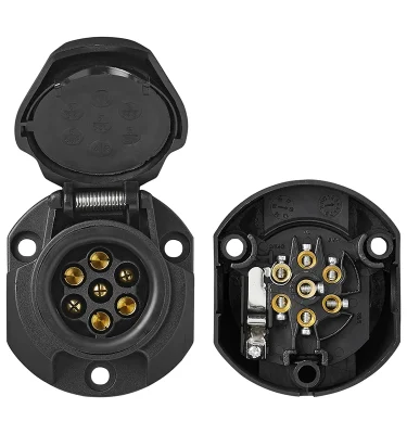 7 pinna tengi kvk plast með þokuljósarof