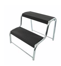 Trappa extra breið tvöföld járn