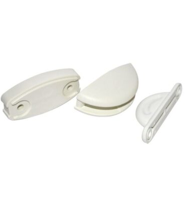 Hurðarfesting Hvít - Stór