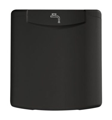 Vatnsáfyllingarstútur - Svartur