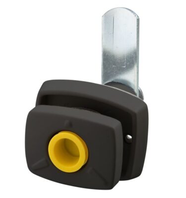 Læsing á Geymslukassa framan - Svart