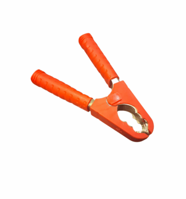 Krókudílaklip 180A + Heavy Duty rauð